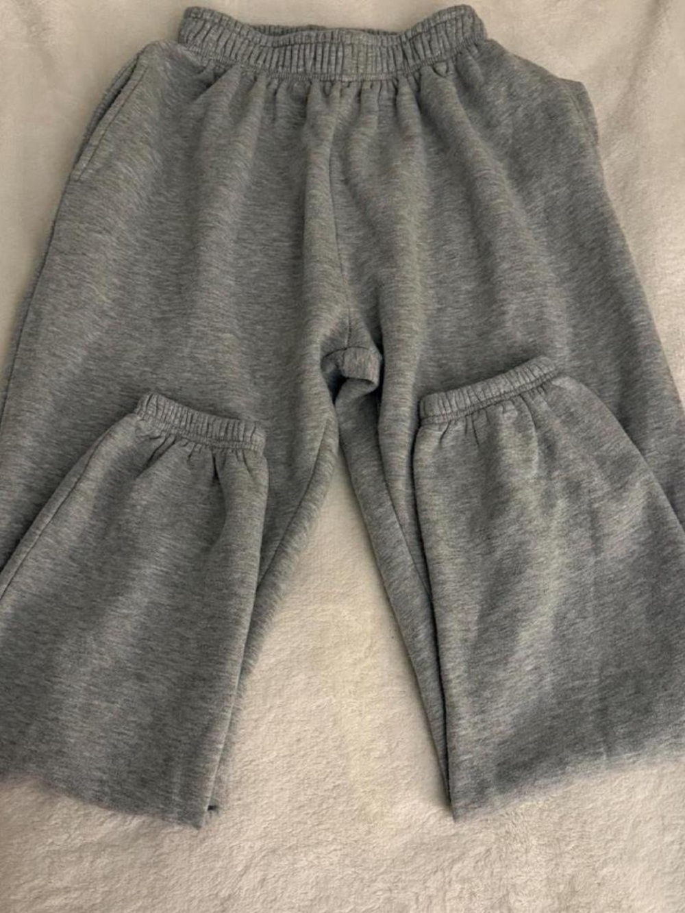 PrettyLittleThing Gray Sweat Pants
